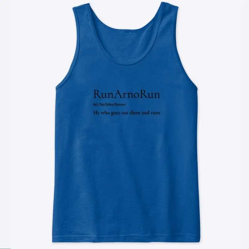 RunArnoRun dictionary black print